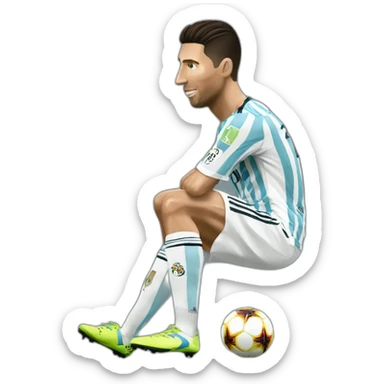 Ronaldo promene messi sticker