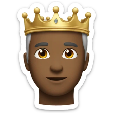 Crown of loyalty sticker