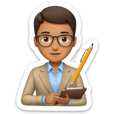 marketing agent designer with props

 sticker