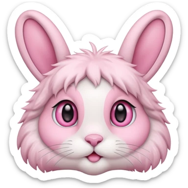  oreille de lapin + yeux GG sticker