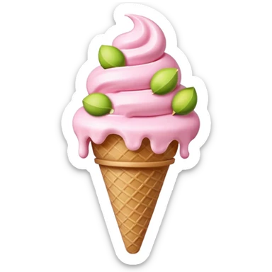 Pink Ice corram pistachio sticker