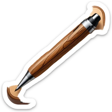 Pyrography icon, wooden surface with detailed burn marks, intricate patterns etched into wood using a hot stylus, no flames or smoke, minimalistic style, clean lines, transparent background. sticker