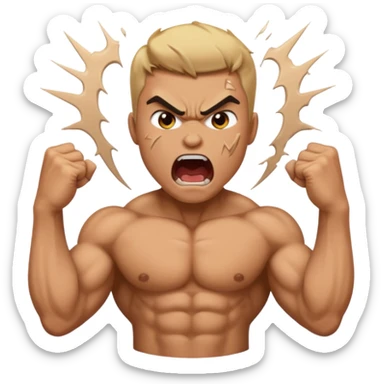 Asim crashes the car, throwing something over Ran's head; she gets angry at him  sticker