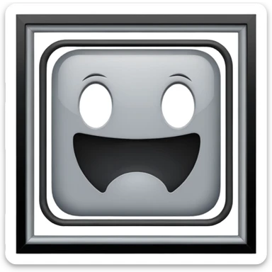 rectangulo de un distancia de metro cuadrado sticker