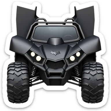 batmobile atv sticker
