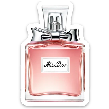 Miss dior perfume sticker