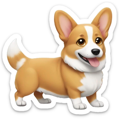 corgi sticker