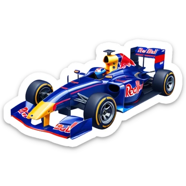 formula one redbull sticker