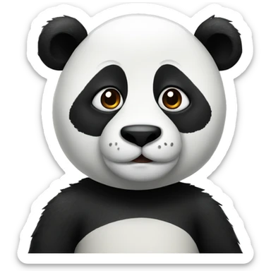 Panda sticker