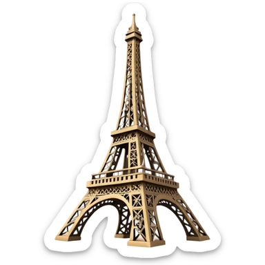 eiffel tower sticker