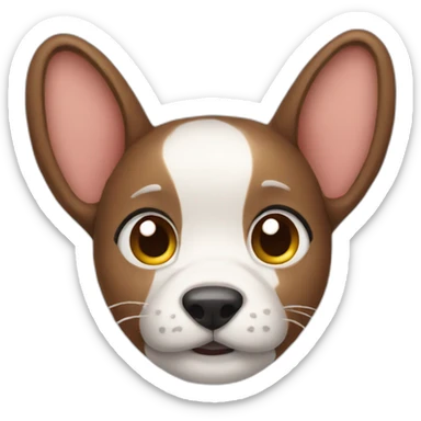 cute ear emoji sticker