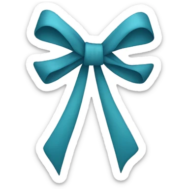 Bow sticker