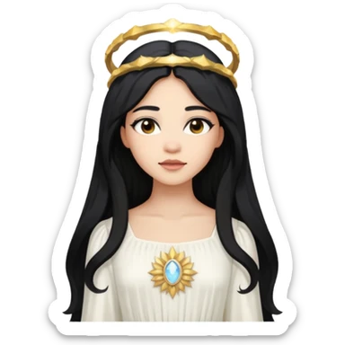 Rosalia (the singer) virgin. (Use lux album cover as reference) sticker