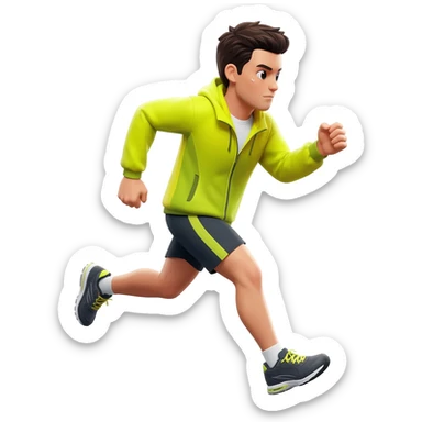 Run sticker