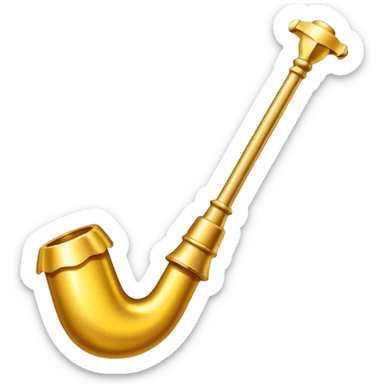 eleganter pfeil in gold der nach oben zeigt für wachstum sticker