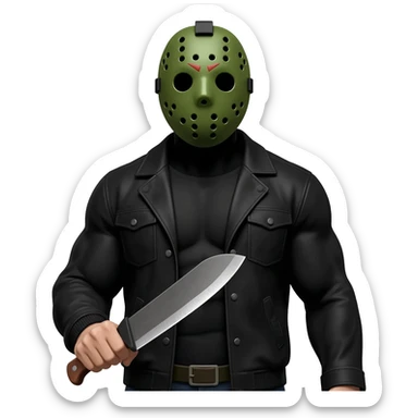 jason voorhees 2009 sticker