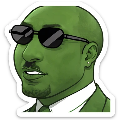 P Diddy sticker