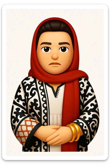 A 3D Apple-style emoji version of the uploaded image, preserving its colors, shapes, textures, and overall design, simplified into emoji form while keeping key details recognizable. Smooth glossy finish, soft shadows, high-quality render, minimal background sticker