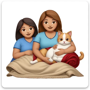 Fat Indian woman working at target with her friends dead cat sticker