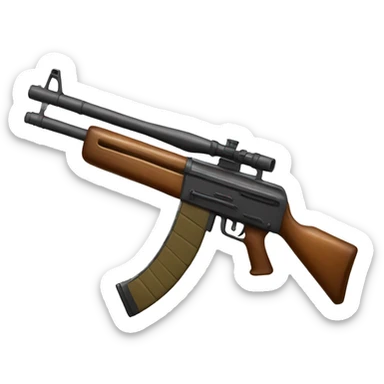 military rifle soviet sticker