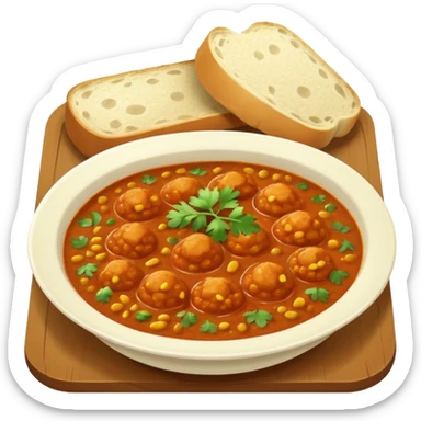 Small pav bhaji  sticker