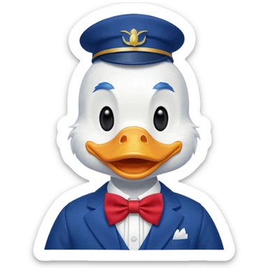 donald duck sticker