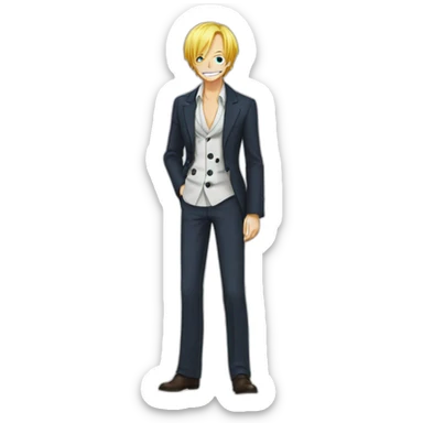 Vinsmoke sanji sticker