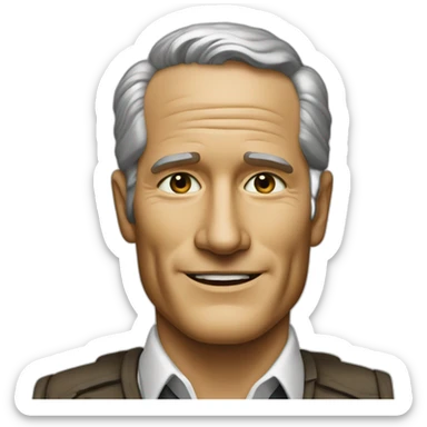 Paul newman sticker