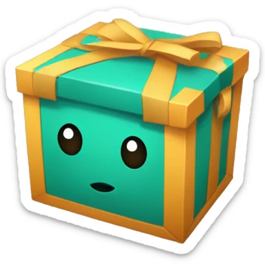 caja de sorpresa sticker