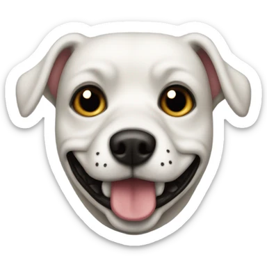 Phantom of the opera dog  sticker