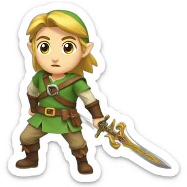 link totk sticker