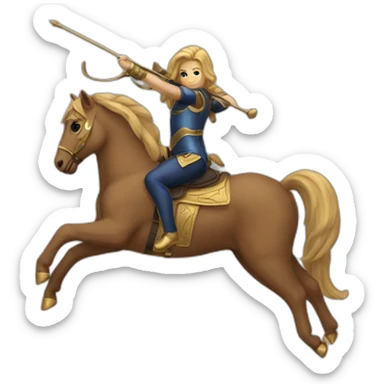 accurate sagittarius zodiac full body sticker