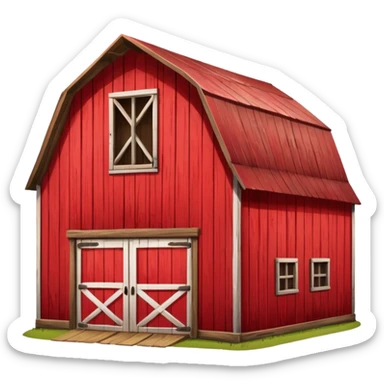 a farm barn sticker