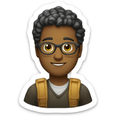 pilha de livros sticker