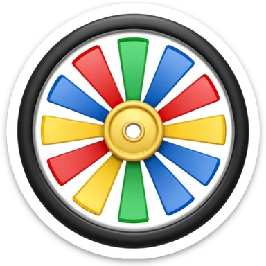 randomizer game wheel spinner sticker