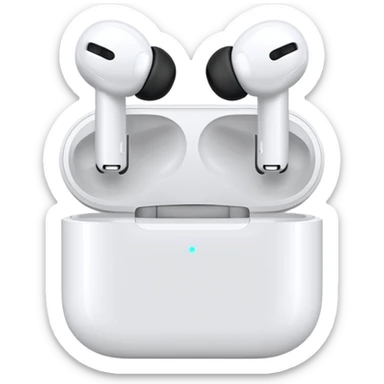 wireless earpods sticker