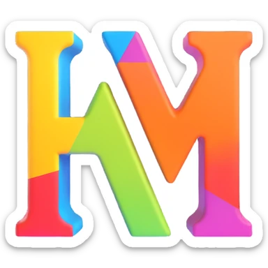 text only, name Beatrix, colorful, bold, youthful, elegant 3D font style sticker