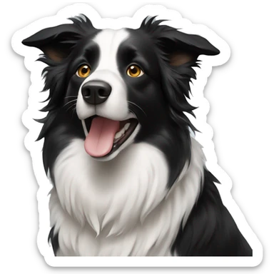 border collie  sticker