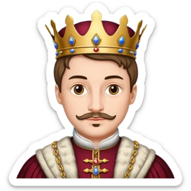 royal power  political  influence16th century sticker