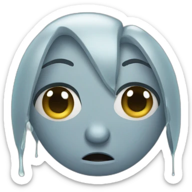 crying tears roach sticker