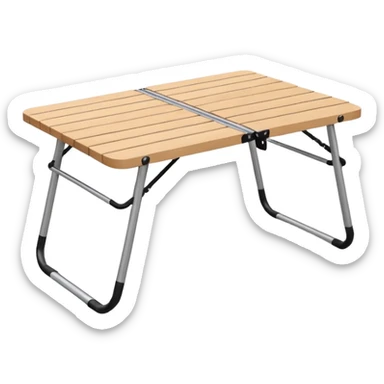 modern Camping Table sticker