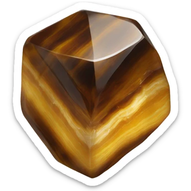 Tiger Eye Crystal sticker