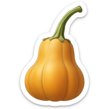 Butternut squash sticker
