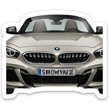 black bmw z4 2020 sticker
