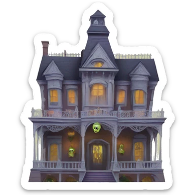 Disneyland haunted mansion  sticker