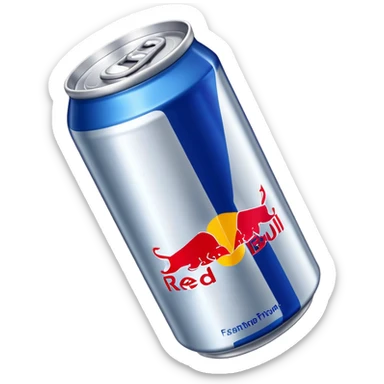 Red Bull drink emoji sticker