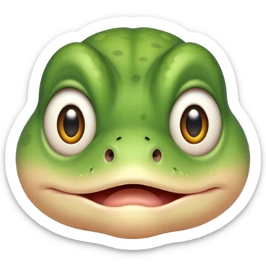 Grenouille choqué  sticker