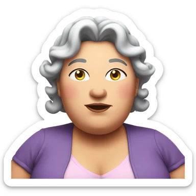 Fat Big Mom Charlotte Linlin sticker