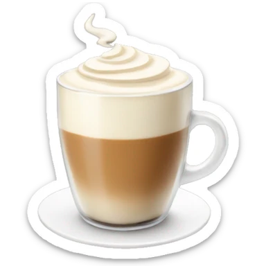 Chai latte sticker