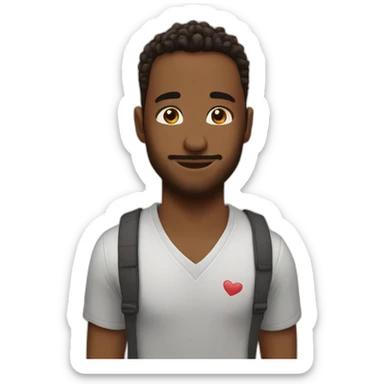 love of my life sticker